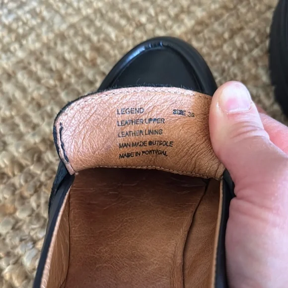 Miz mooz Legend Black Leather Loafers - Picture 6 of 6